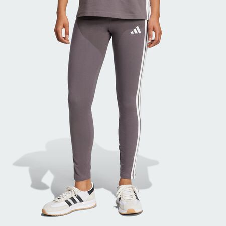 Legging coton 3 bandes Essentials : Grey Strata / White