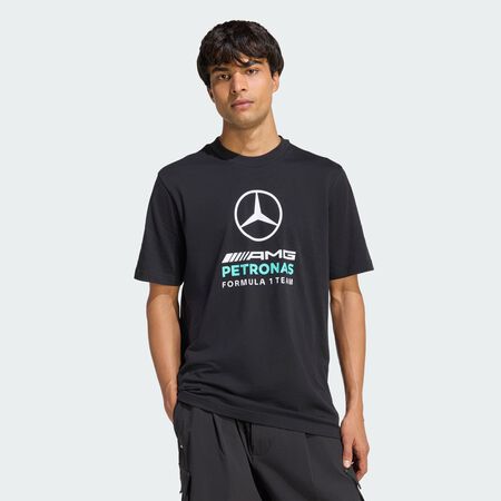 ADIDAS PERFORMANCE MERCEDES - AMG PETRONAS FORMULA 1 TEAM DNA GRAPHIC TEE Black / Semi Mint Rush MEN