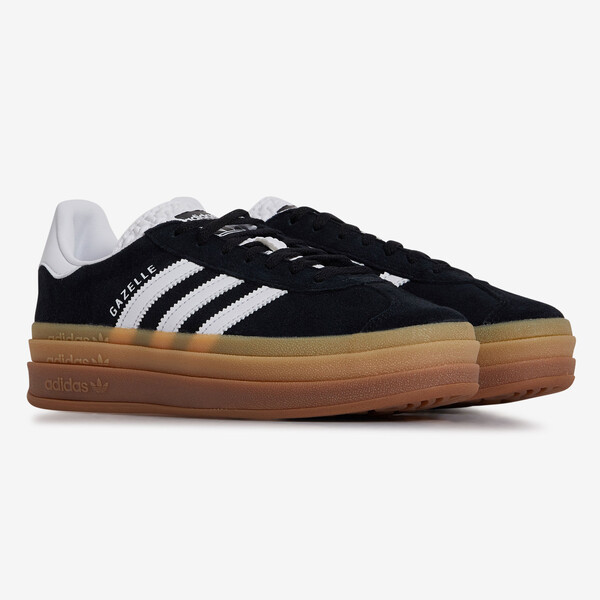 Cuir Gazelle Noire Femme Pas Cher ADIDAS ORIGINALS