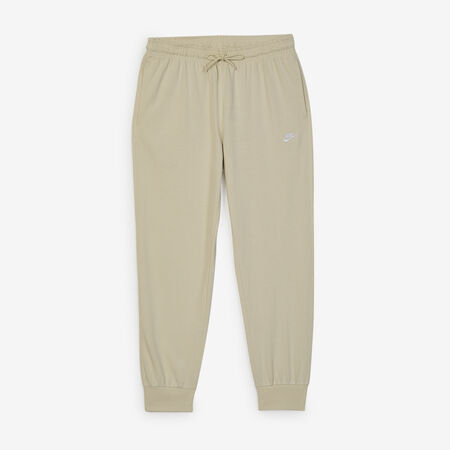 NIKE PANT JOGGER CLUB KNIT BEIGE/WHITE MEN