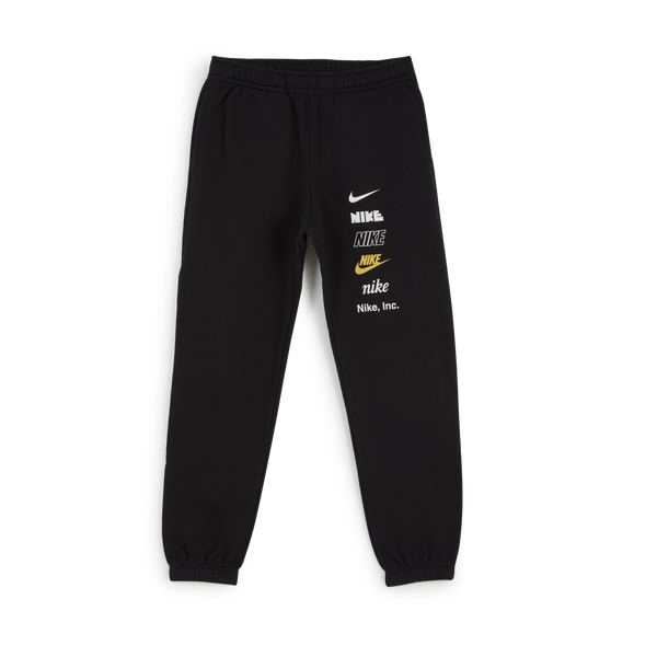 NIKE MULTI LOGO JOGGERS BLACK - TROUSERS MEN