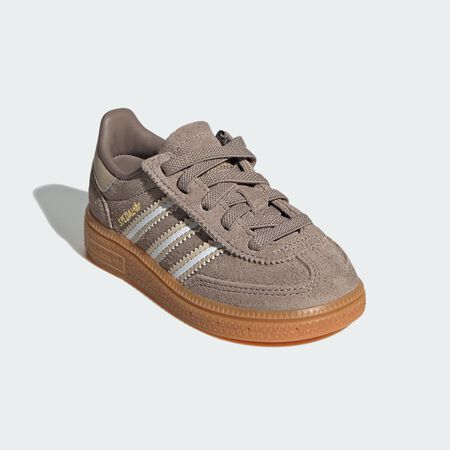 ADIDAS ORIGINALS Chaussure lacets élastiques fermeture confortable Handball Spezial Enfants Chalky Brown / Cloud White / Magic Beige BÉBÉ
