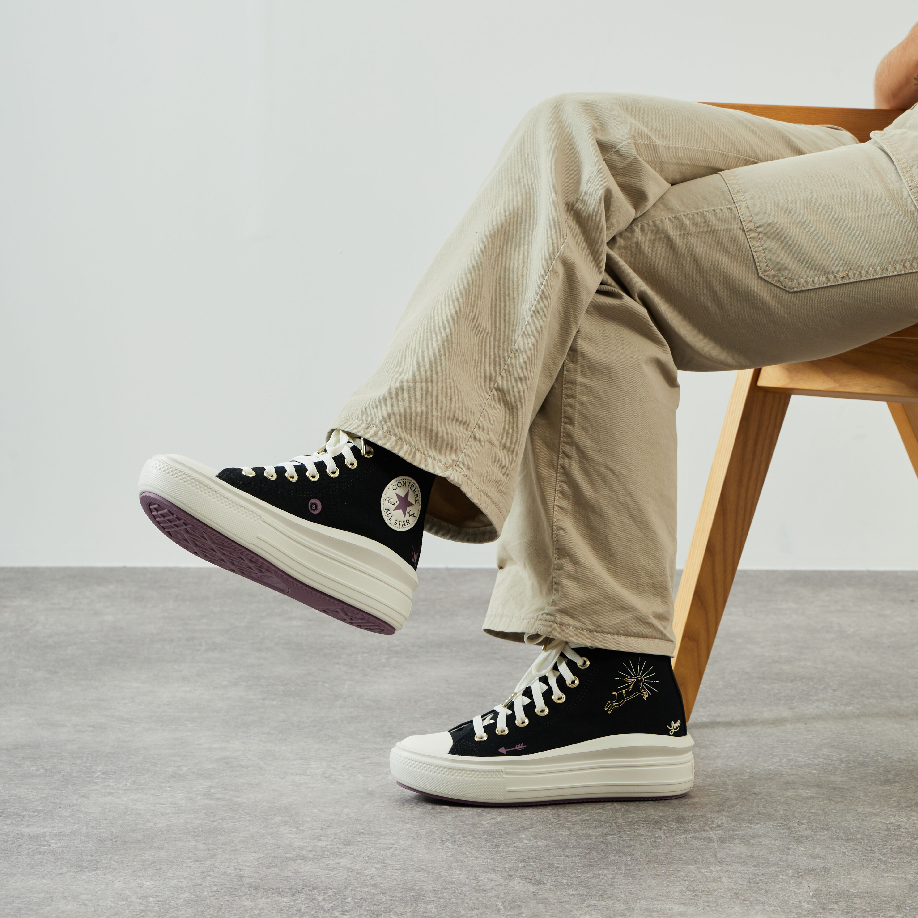 Converse chuck taylor all star hi store tattoo sneaker
