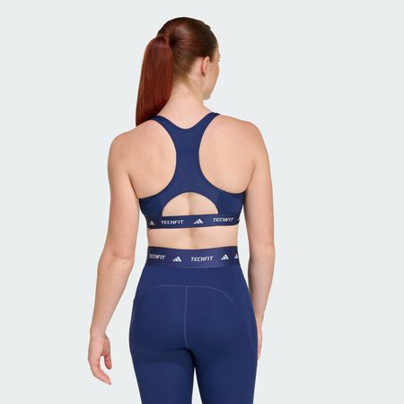 ADIDAS PERFORMANCE Brassière TECHFIT Dark Blue FEMME