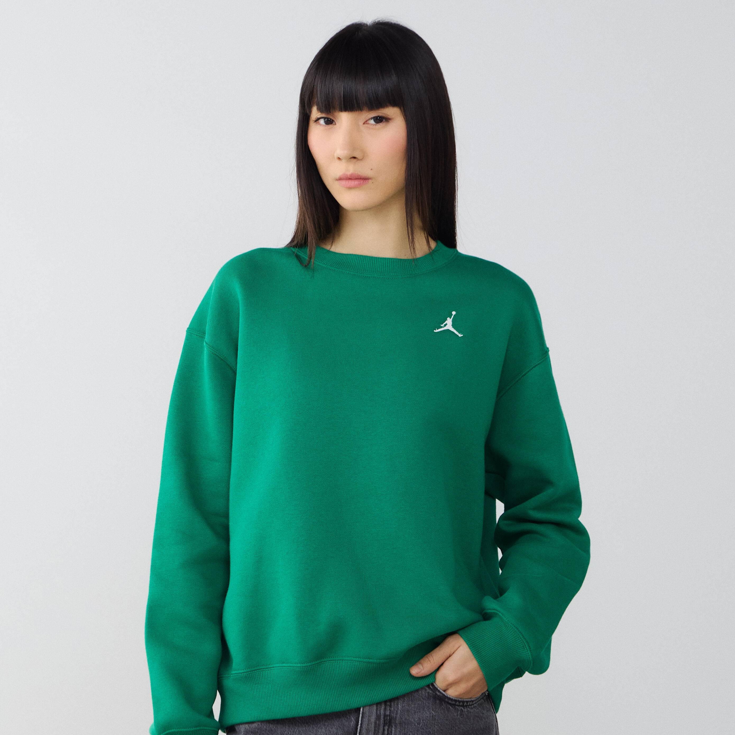 Sweat Crew Brooklyn  Vert/blanc