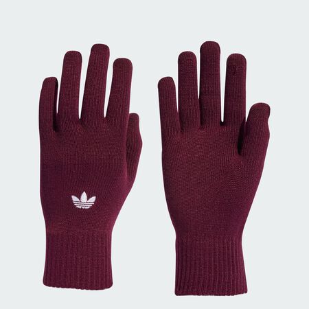 ADIDAS ORIGINALS Adicolor Smartphone Gloves Maroon MEN