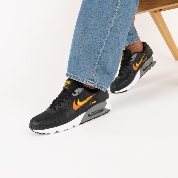 Air max 90 noir et orange homme hot sale
