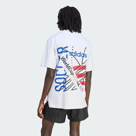 ADIDAS PERFORMANCE T-shirt graphique Light Grey Heather HOMME