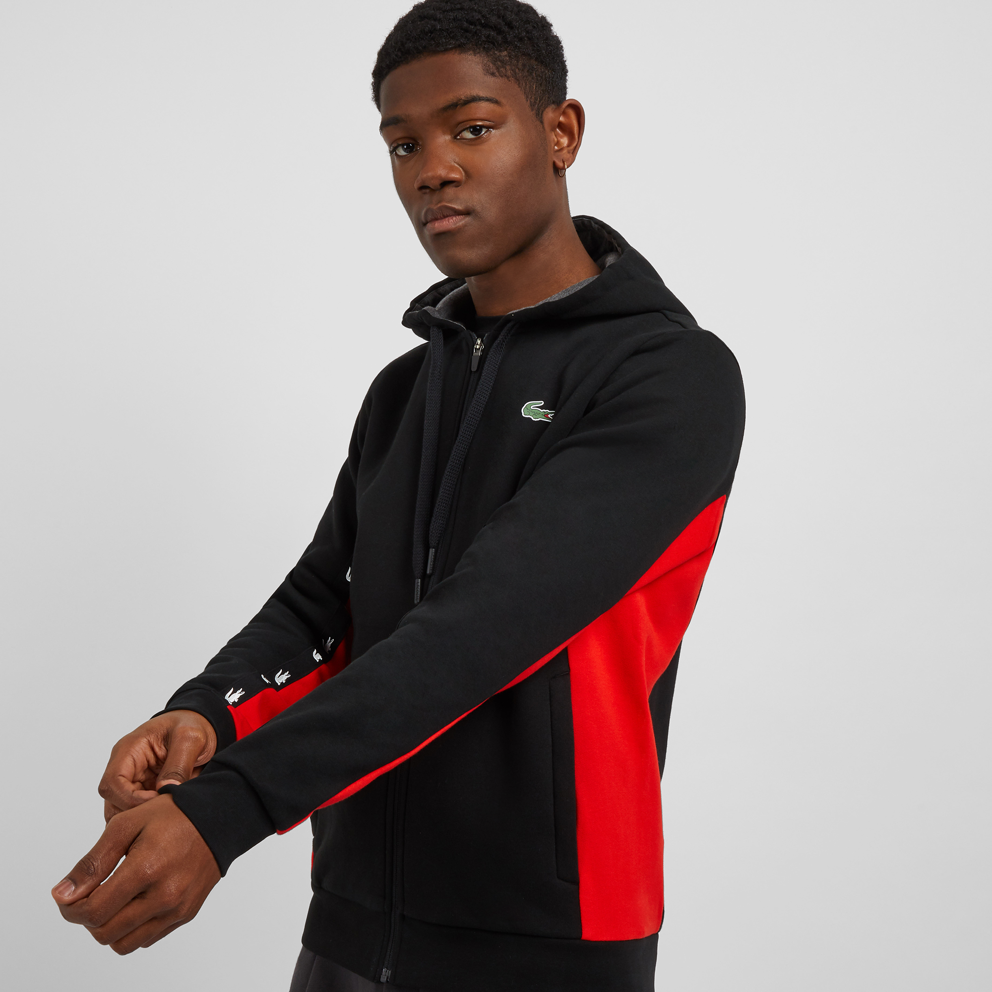 veste lacoste noire