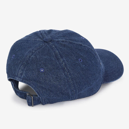 NIKE CASQUETTE DENIM SMALL LOGO NAVY BLUE/WHITE MEN