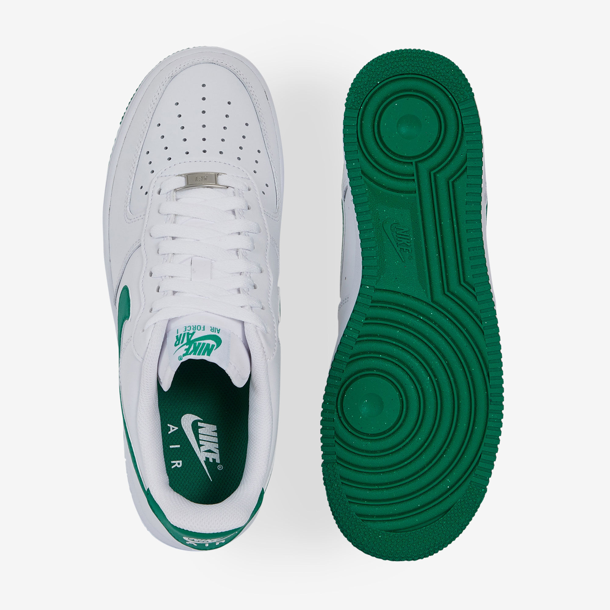 Nike air force white heren sales