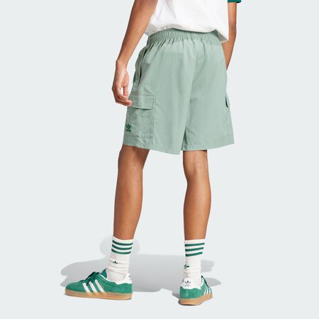 ADIDAS ORIGINALS SHORT CARGO WOVEN VERT/NOIR HOMME