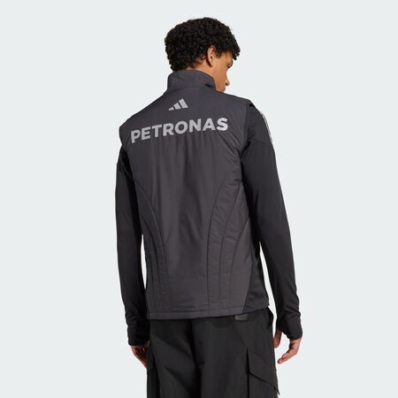 ADIDAS PERFORMANCE MERCEDES - AMG PETRONAS FORMULA ONE TEAM MECHANICS VEST Black / Reflective Silver MEN