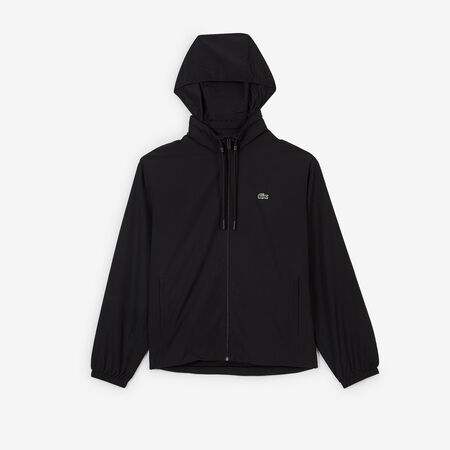 LACOSTE JACKET TRACKSUIT SIDE LOGO BLACK MEN