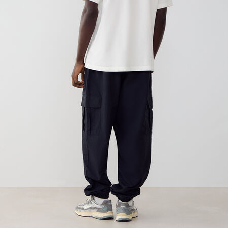 NIKE PANT JOGGER CARGO WVN BLACK/WHITE MEN