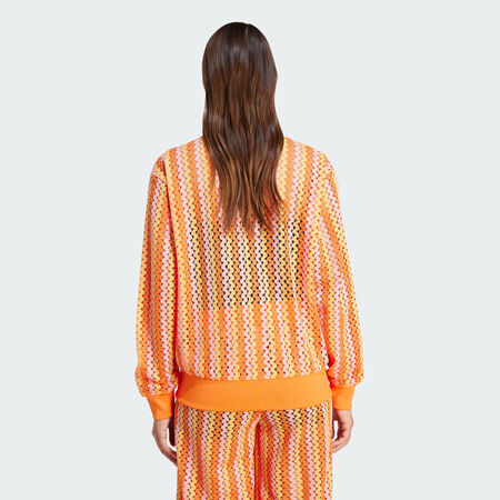 ADIDAS ORIGINALS Track top adidas Originals Summer Glow Firebird Semi Lucid Fuchsia / Hazy Orange / Semi Solar Orange FEMME
