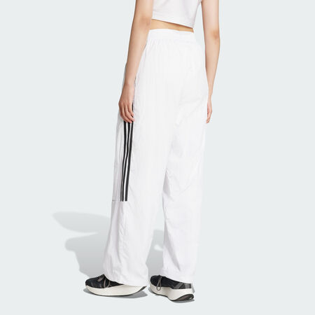 ADIDAS ORIGINALS Teamgeist Adicolor Oversized Track Pants White WOMEN