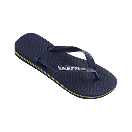HAVAIANAS brasil BRASIL LOGO MARINE HOMME