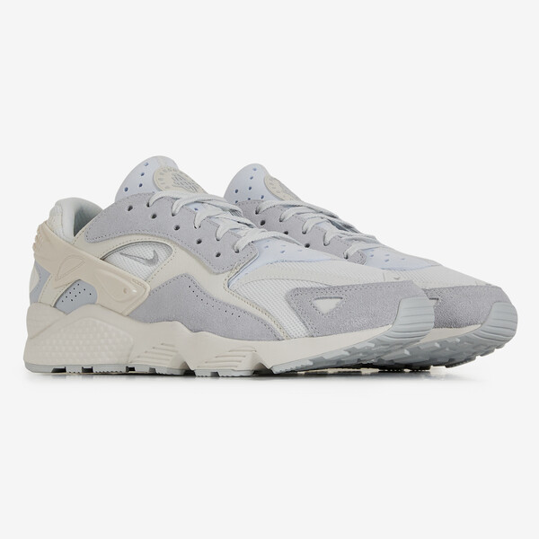 NIKE AIR HUARACHE RUNNER SNEAKERS HOMME BLANC LACETS