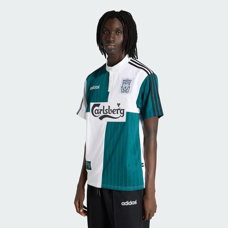 ADIDAS PERFORMANCE Liverpool FC Away Jersey 95 White / Rich Green MEN