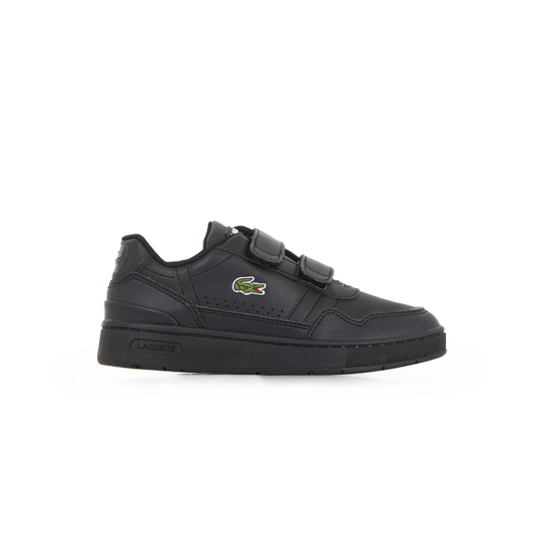 LACOSTE T CLIP CF NOIR NOIR NOIR SNEAKERS ENFANT Courir