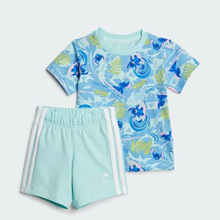 ADIDAS SPORTSWEAR ENSEMBLE T-SHIRT ADIDAS DISNEY LILO ET STITCH Semi Flash Aqua / Multicolor CADET