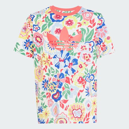 ADIDAS ORIGINALS adidas Originals x Liberty London Tee Kids Cloud White / Multicolor JUNIOR