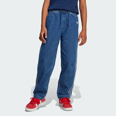 ADIDAS ORIGINALS Denim Pants Medium Blue Denim JUNIOR