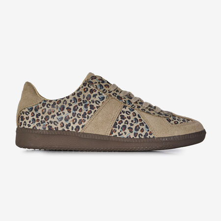 AIGLE EURO TRAINER LEOPARD BROWN/BEIGE WOMEN