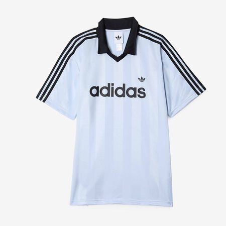 ADIDAS ORIGINALS JERSEY ARCHIVE COLLAR BLEU HOMME