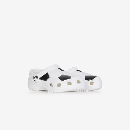CROCS CLASSIC CLOG FOOTBALL BLANC/NOIR BÉBÉ