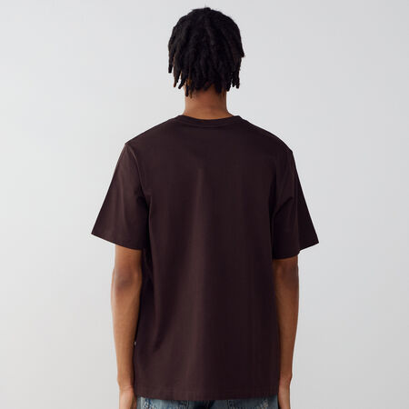 ADIDAS ORIGINALS TEE SHIRT ESSENTIAL BROWN MEN