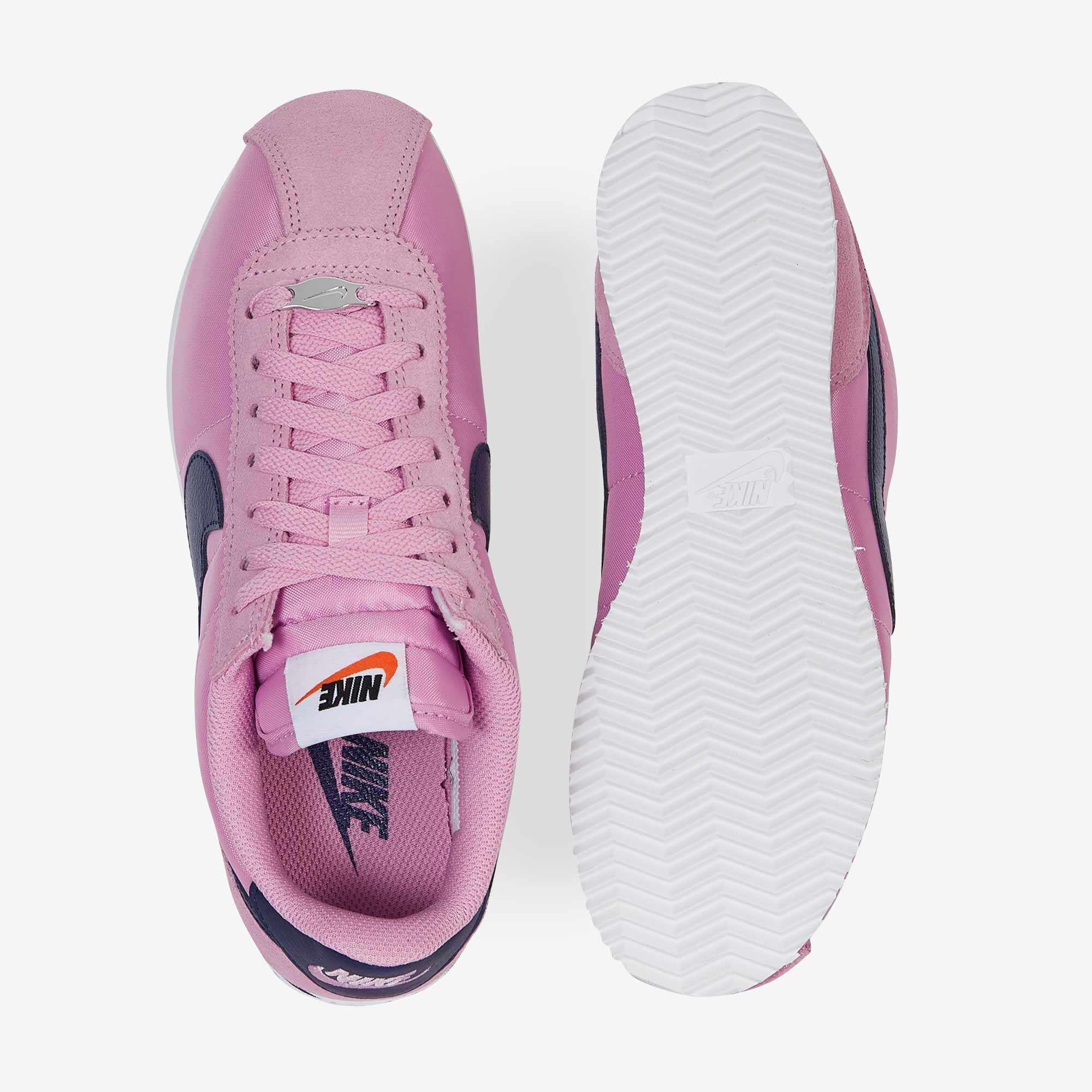 Nike cortez trainers in pink nylon shop