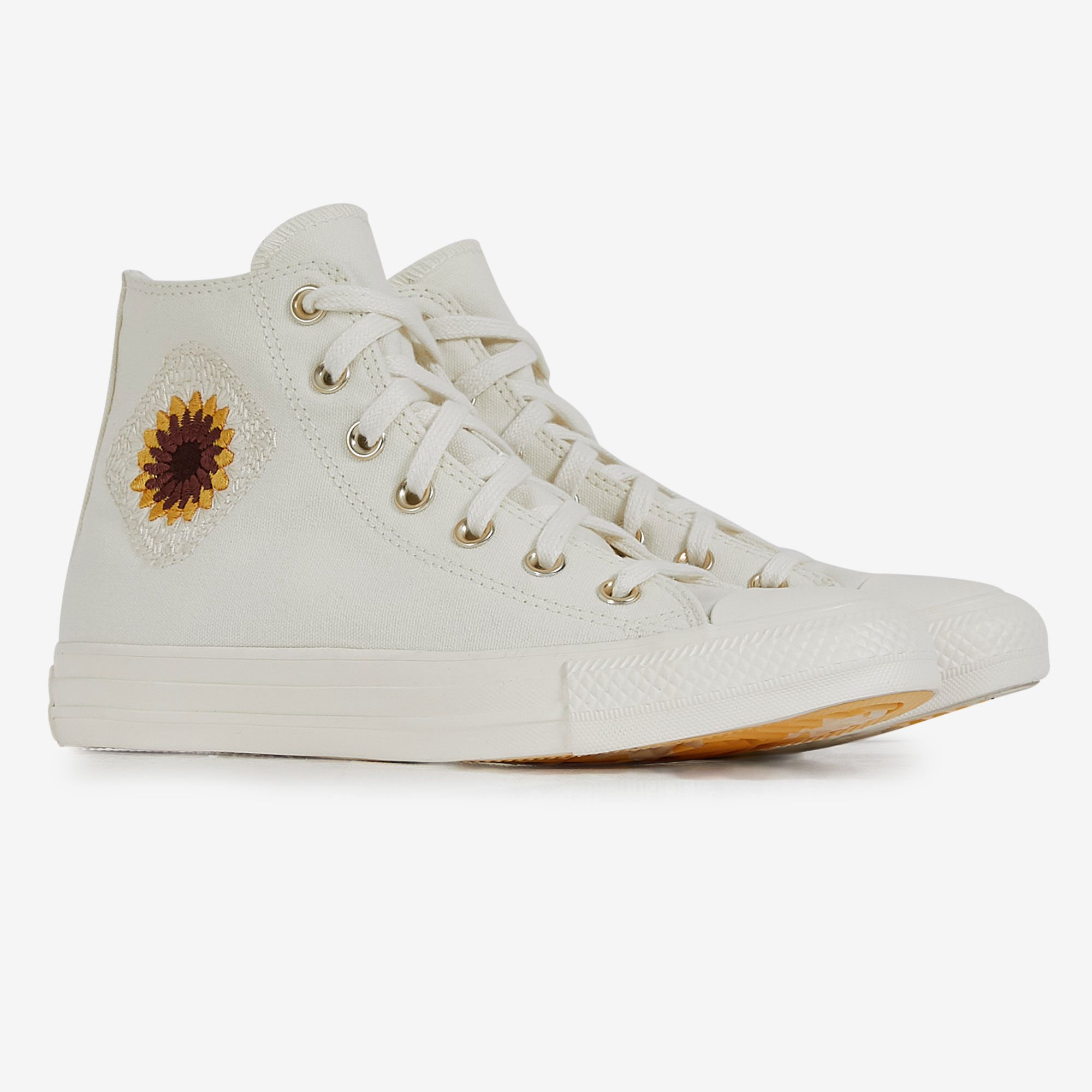 Converse blanche basse courir online