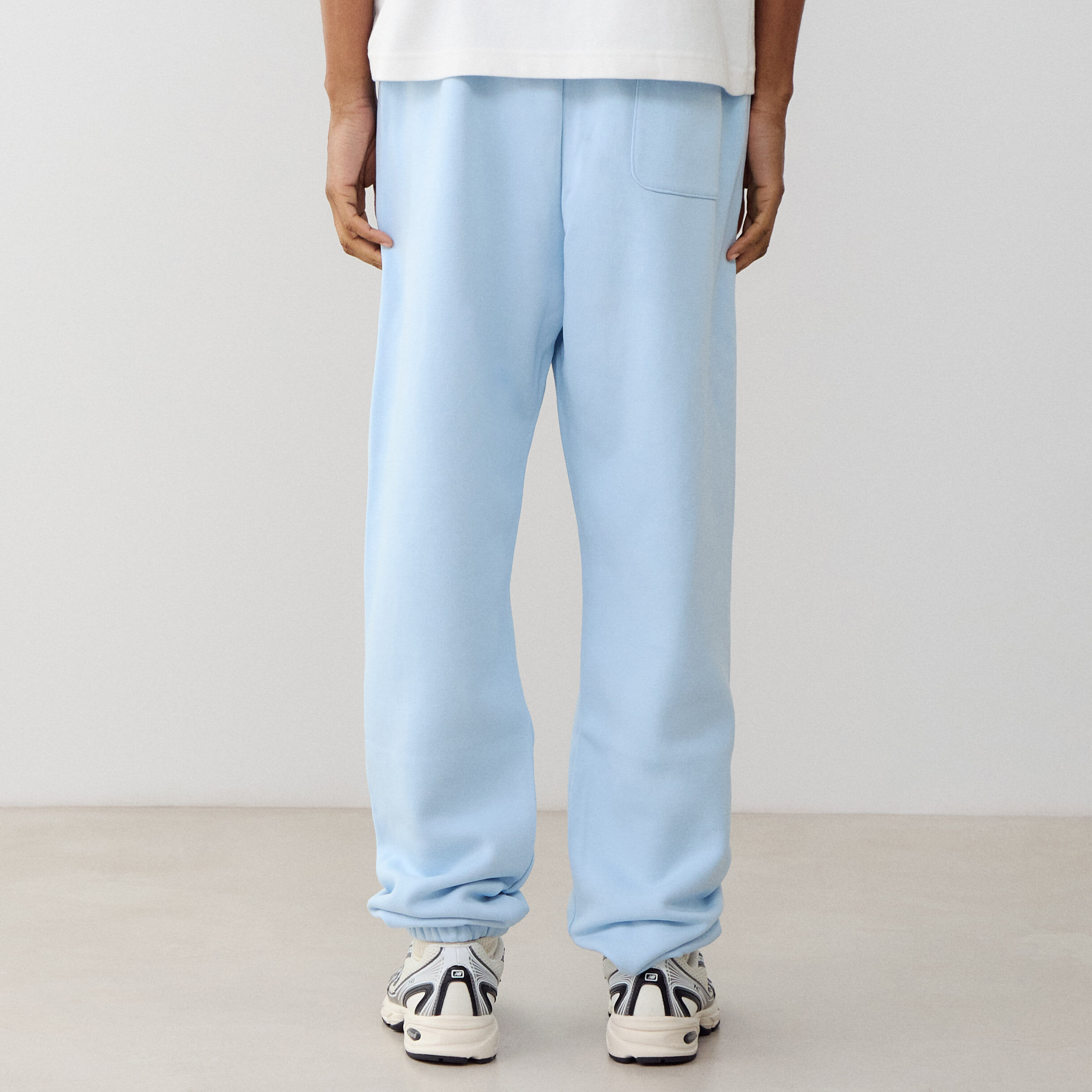 Pant Jogger Small Logo Ciel - vue 2