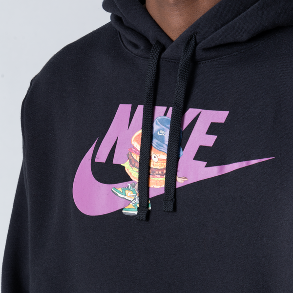 NIKE HOODIE SOLE FOOD BLACK