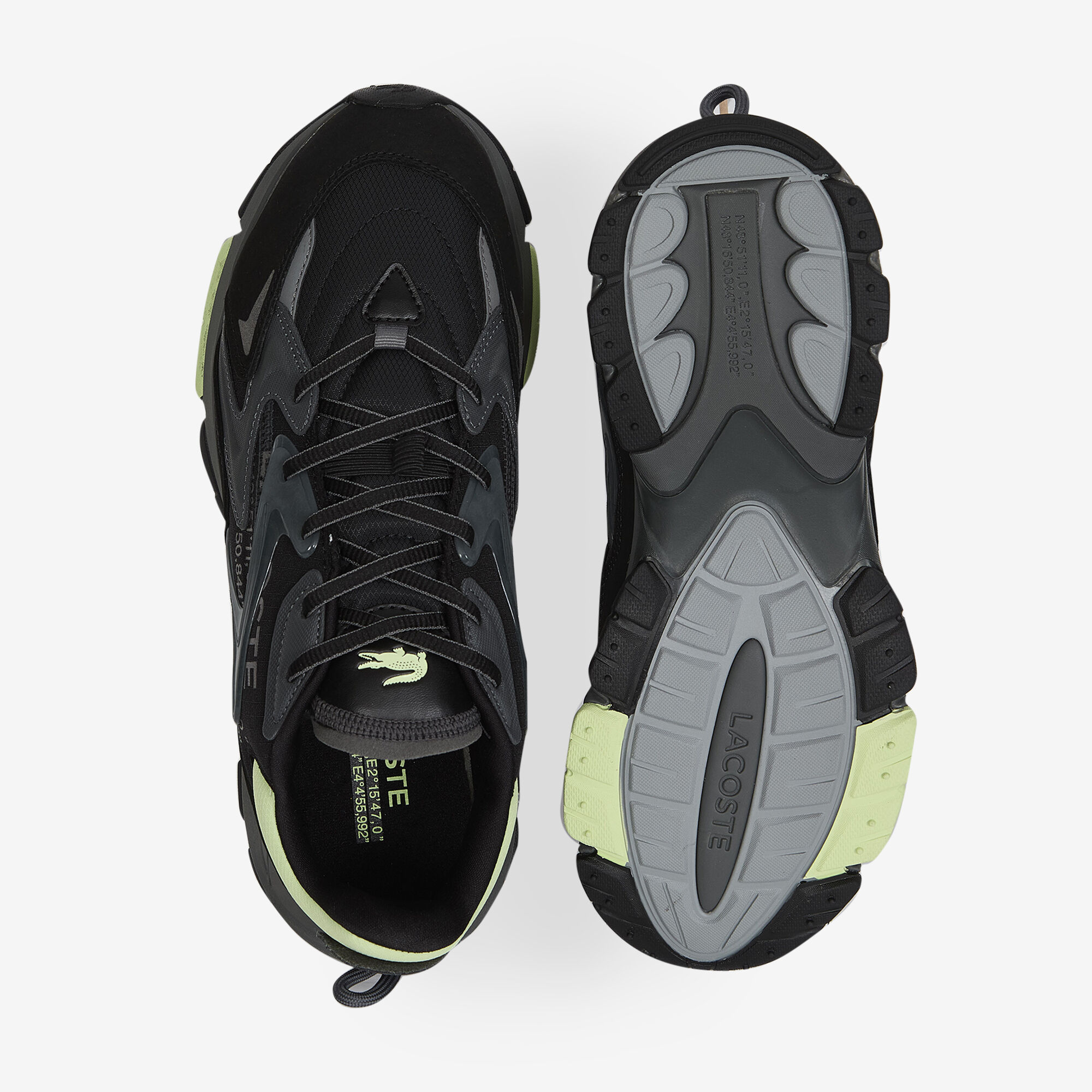 Baskets Lacoste BASKETS L003 NEO TECH NOIRES - vue 9