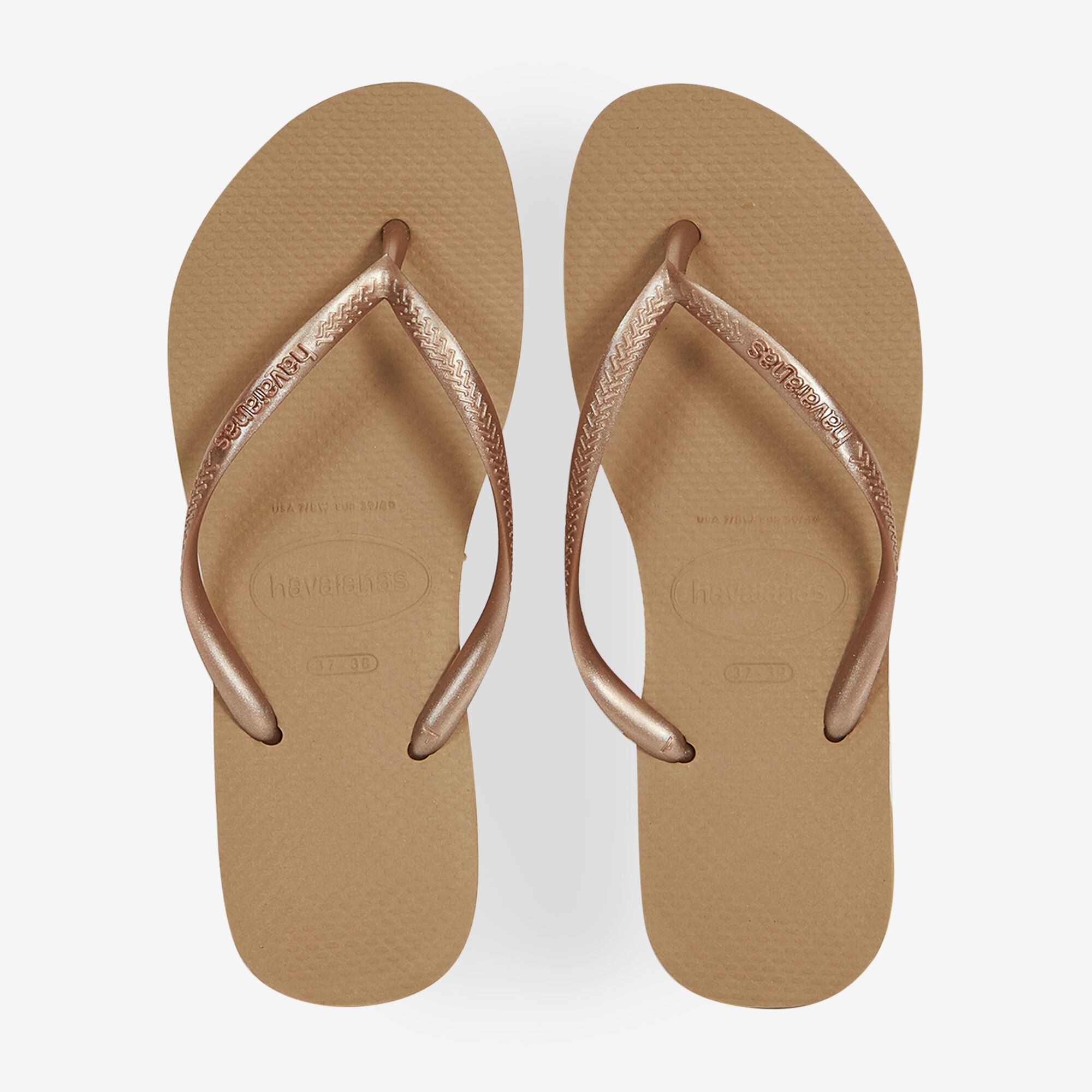 Havaianas slim rose gold shop