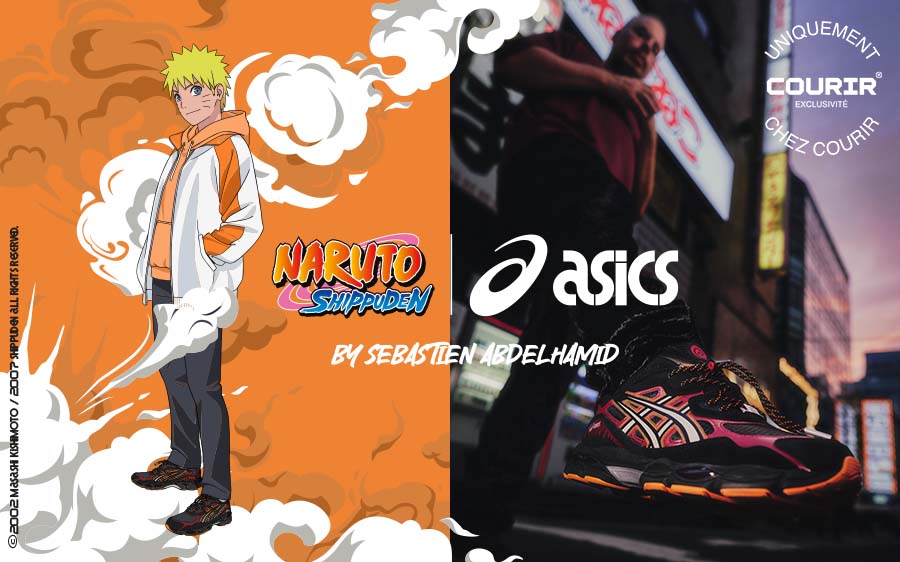 DÉCOUVRIR l'univers asics x Naruto