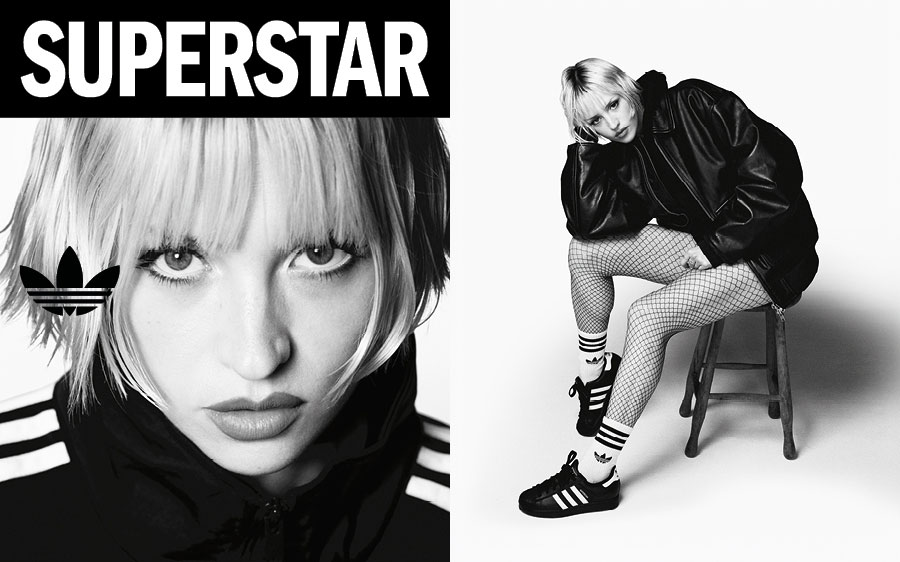 Feminino Adidas Superstar 80s Metal Femme Pas Cher Tee-Shirts