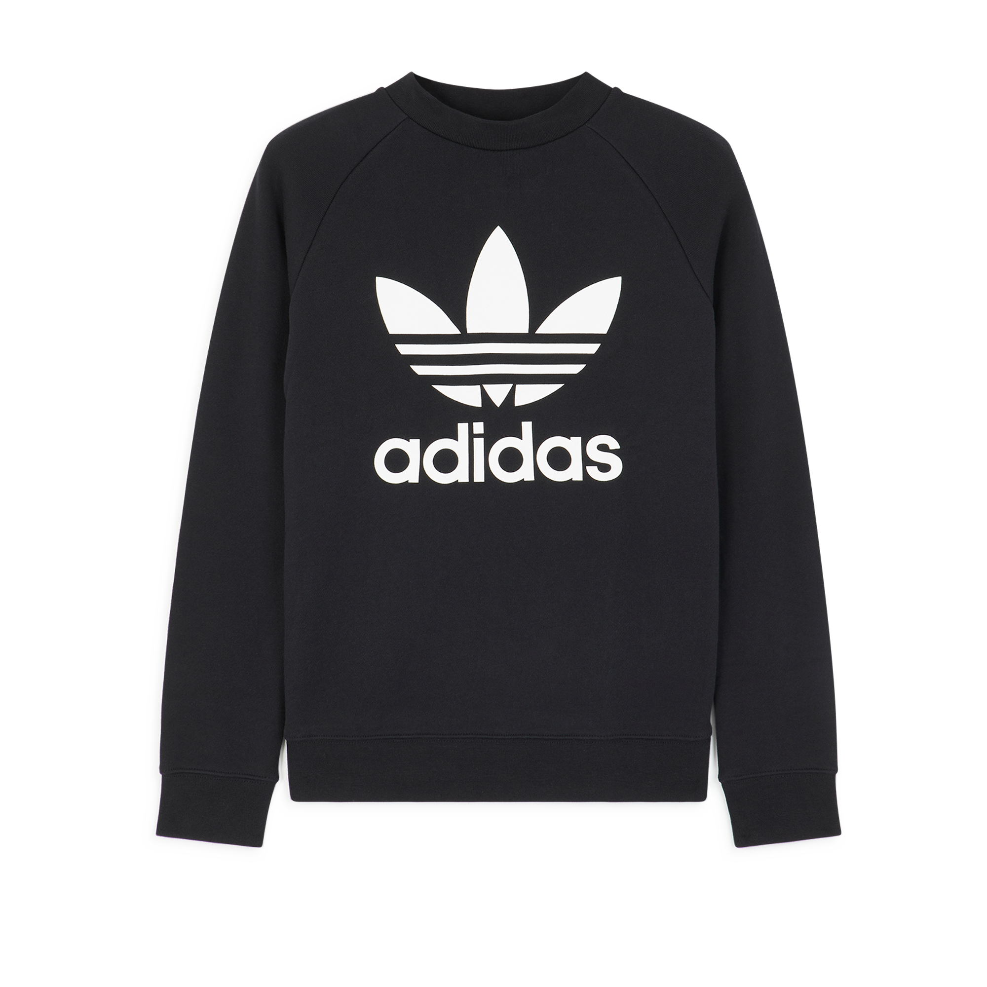 Trf Crew Sweat Adidas Originals Noir/blanc 34 Femme