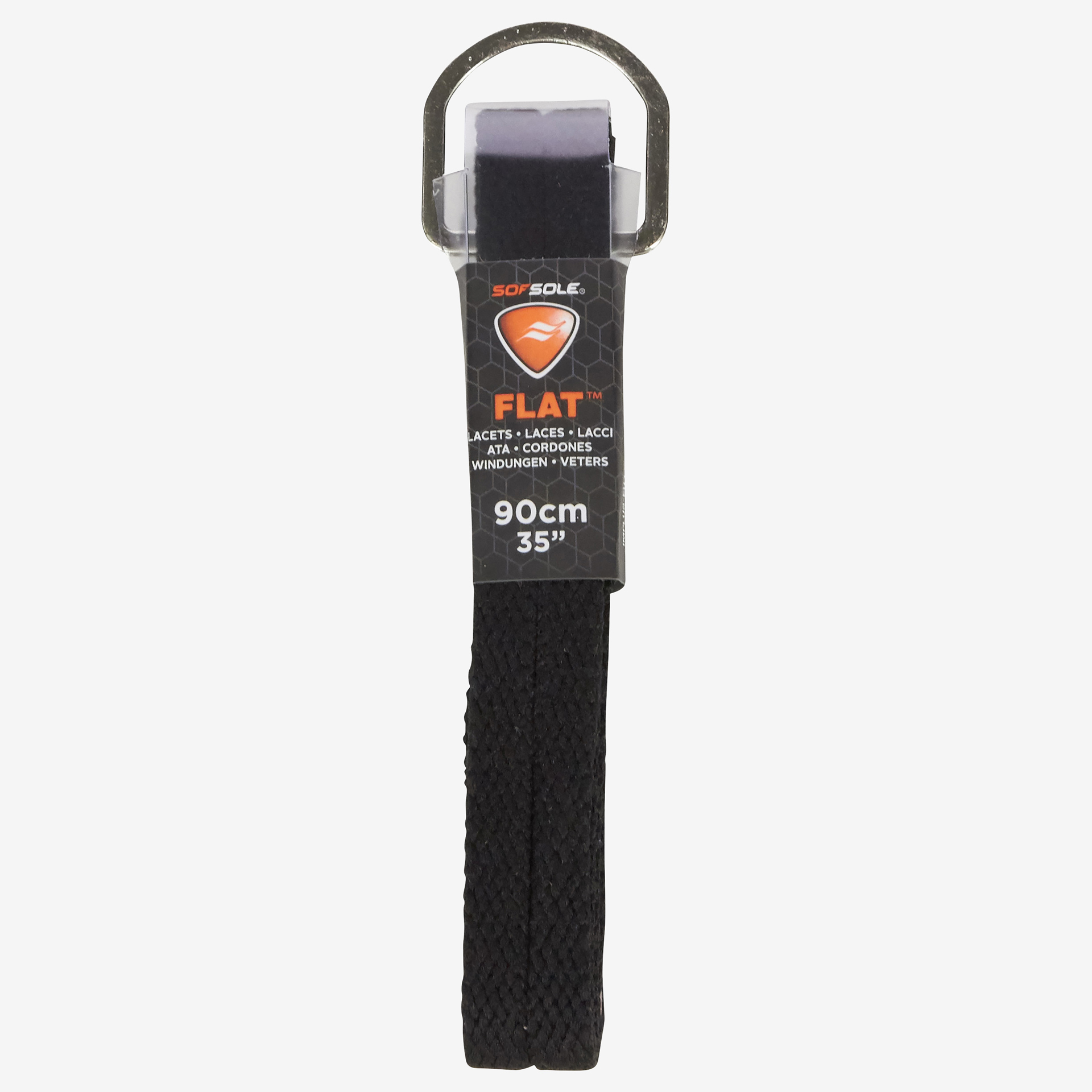 Lacet Plat 90 Cm Sofsole Noir U Enfant