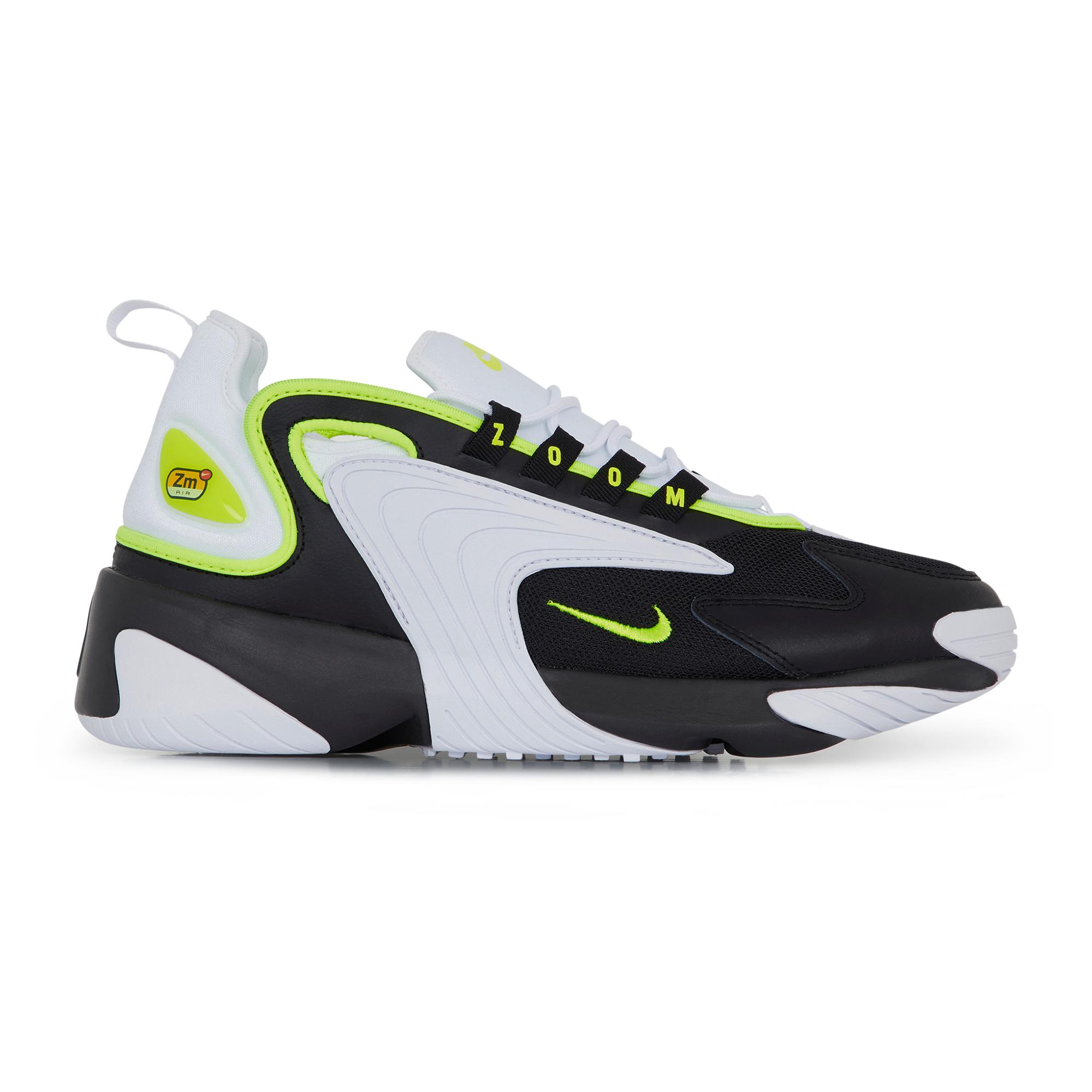 nike zoom 2k noir jaune