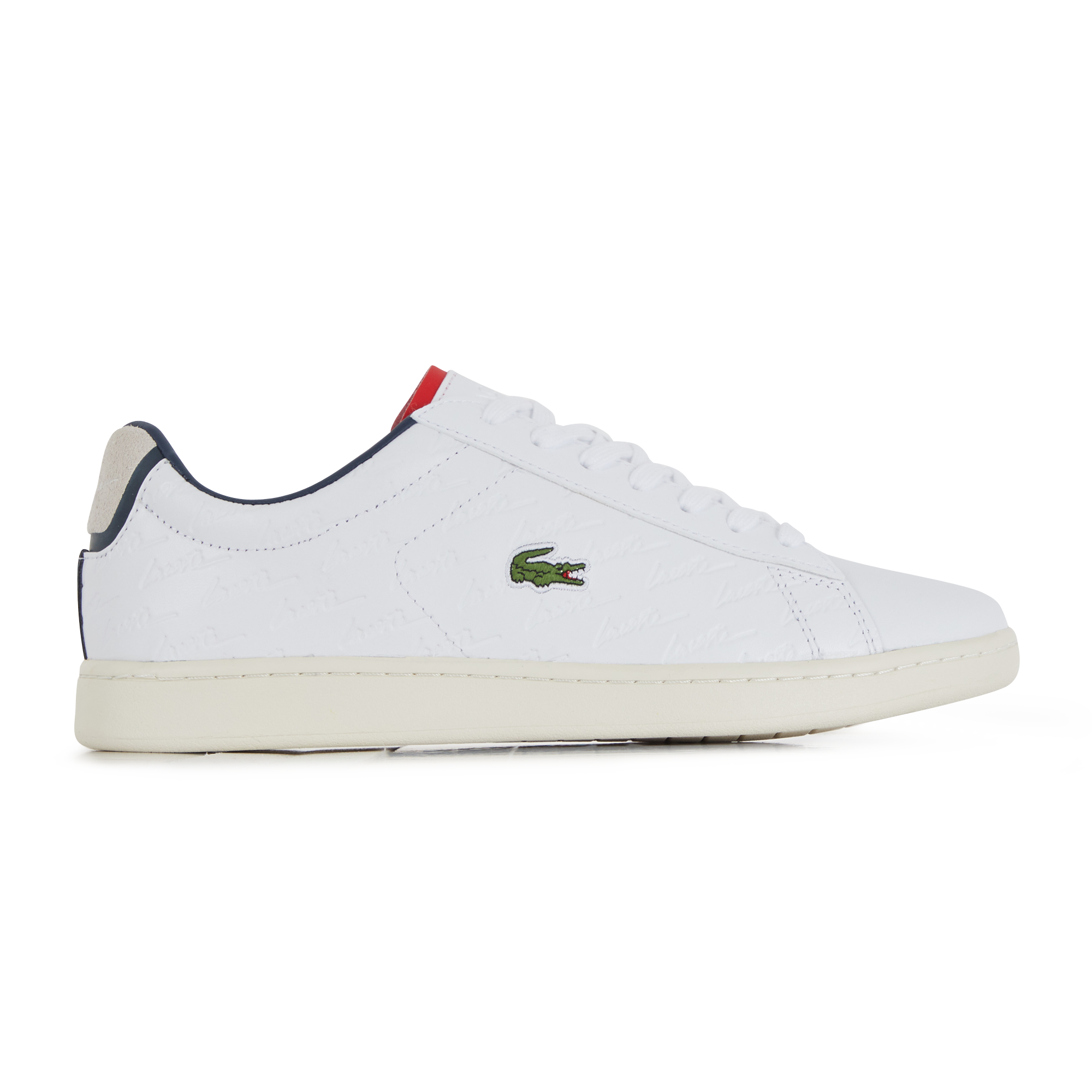 Carnaby Monogram  Blanc/marine/rouge