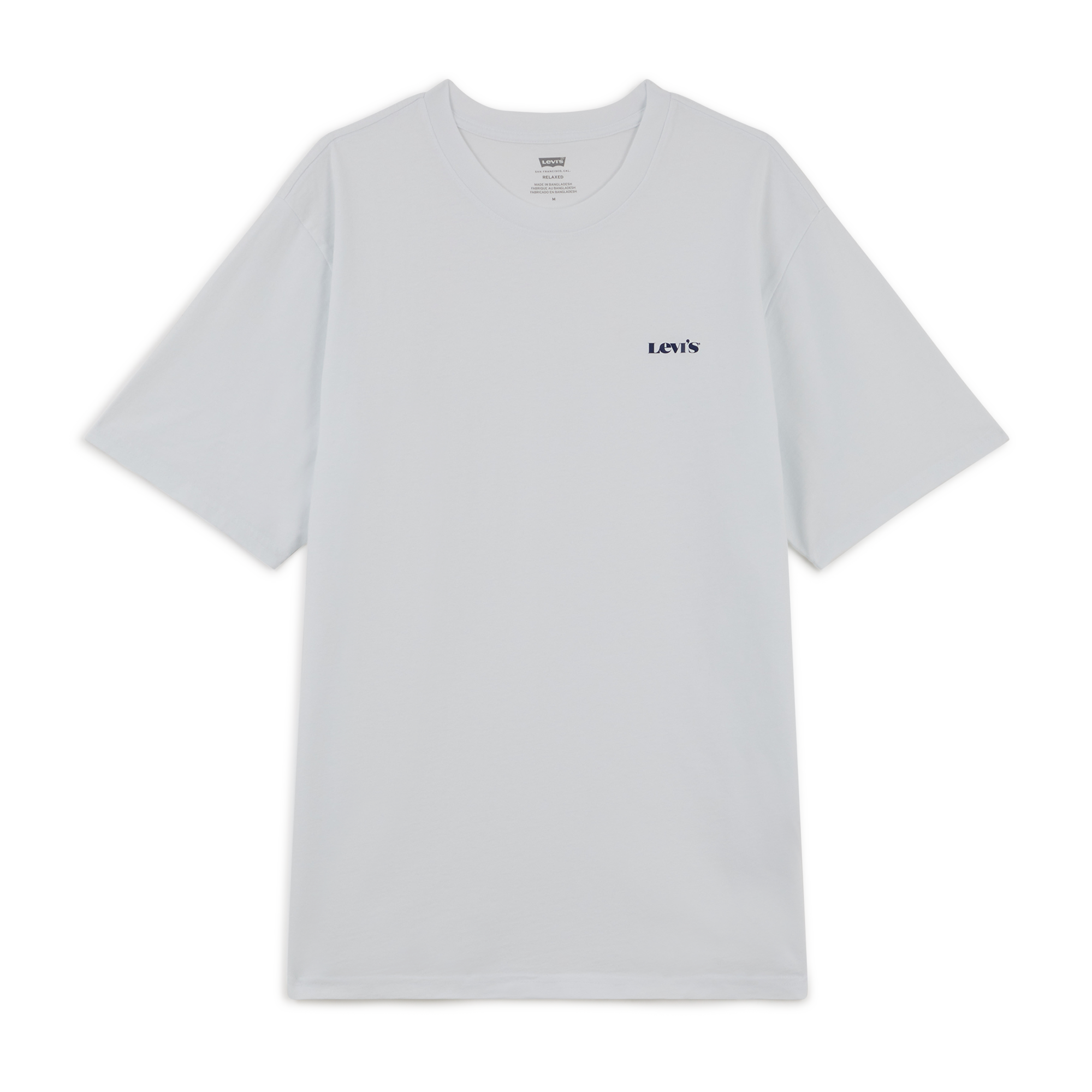 Tee Shirt Relaxed Small Logo Blanc/noir