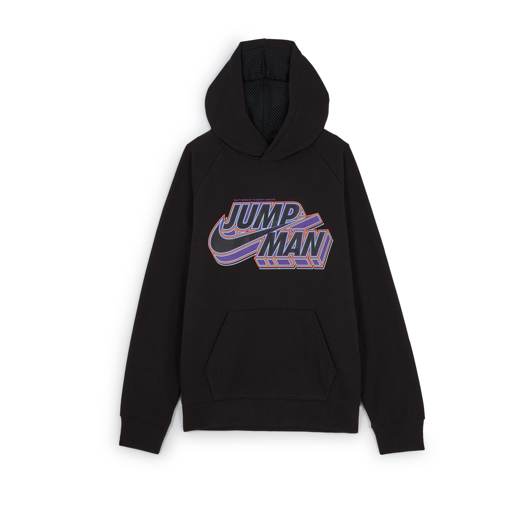 jumpman pullover hoodie  noir/violet