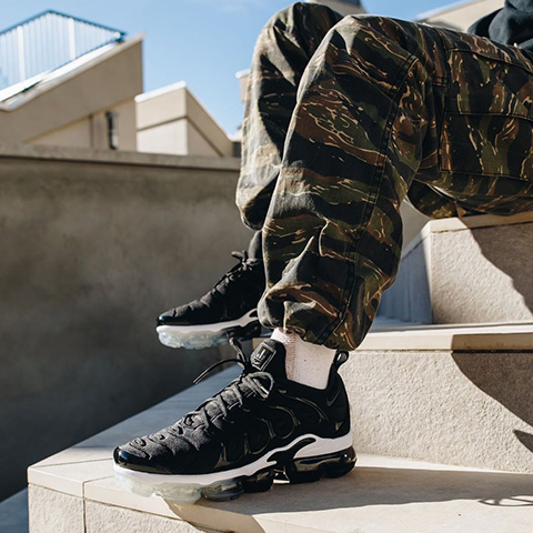 vapormax noir courir