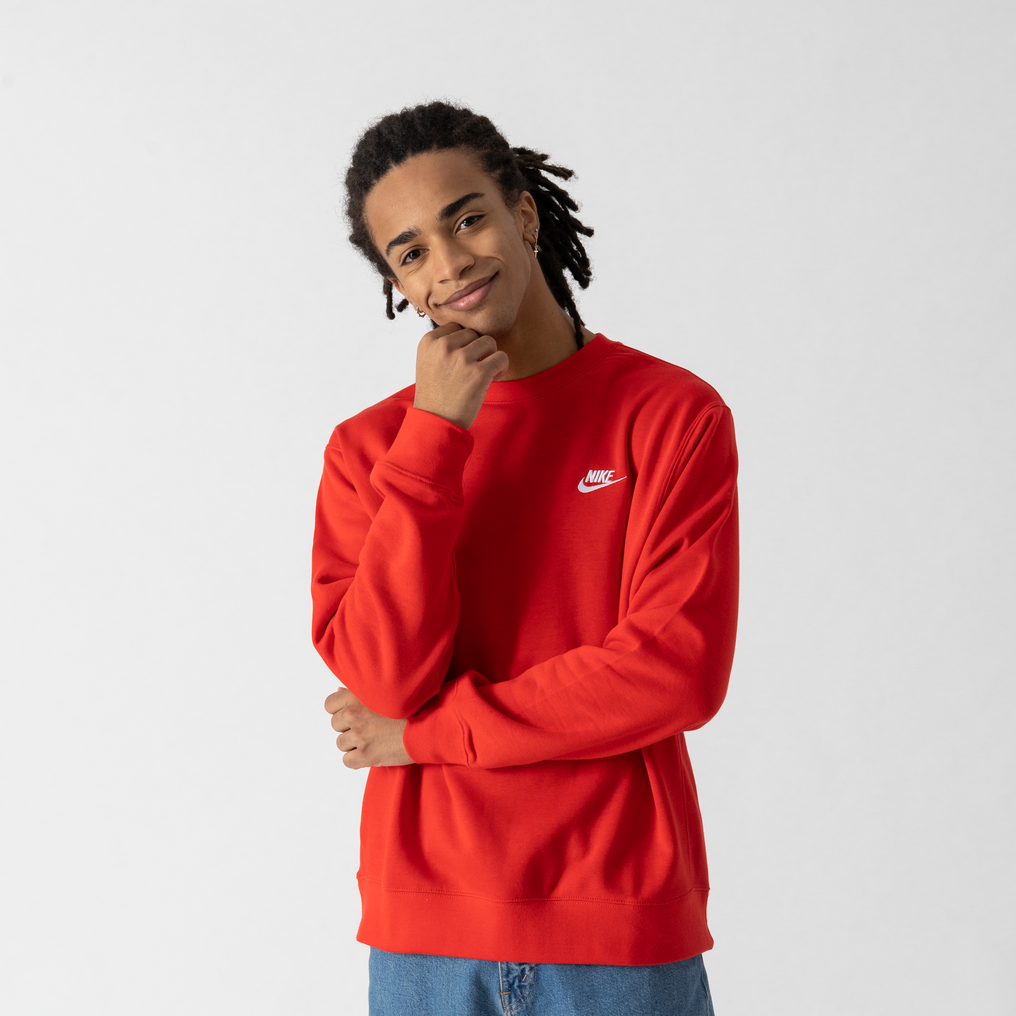 hoodie nike homme rouge