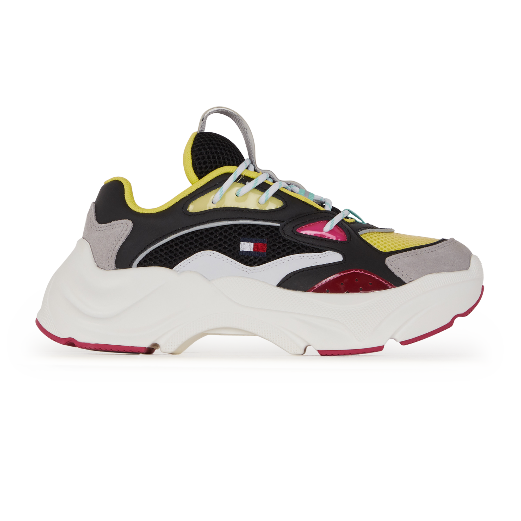 Chunky Runner Tommy Jeans Noir/vert/jaune 36 Female