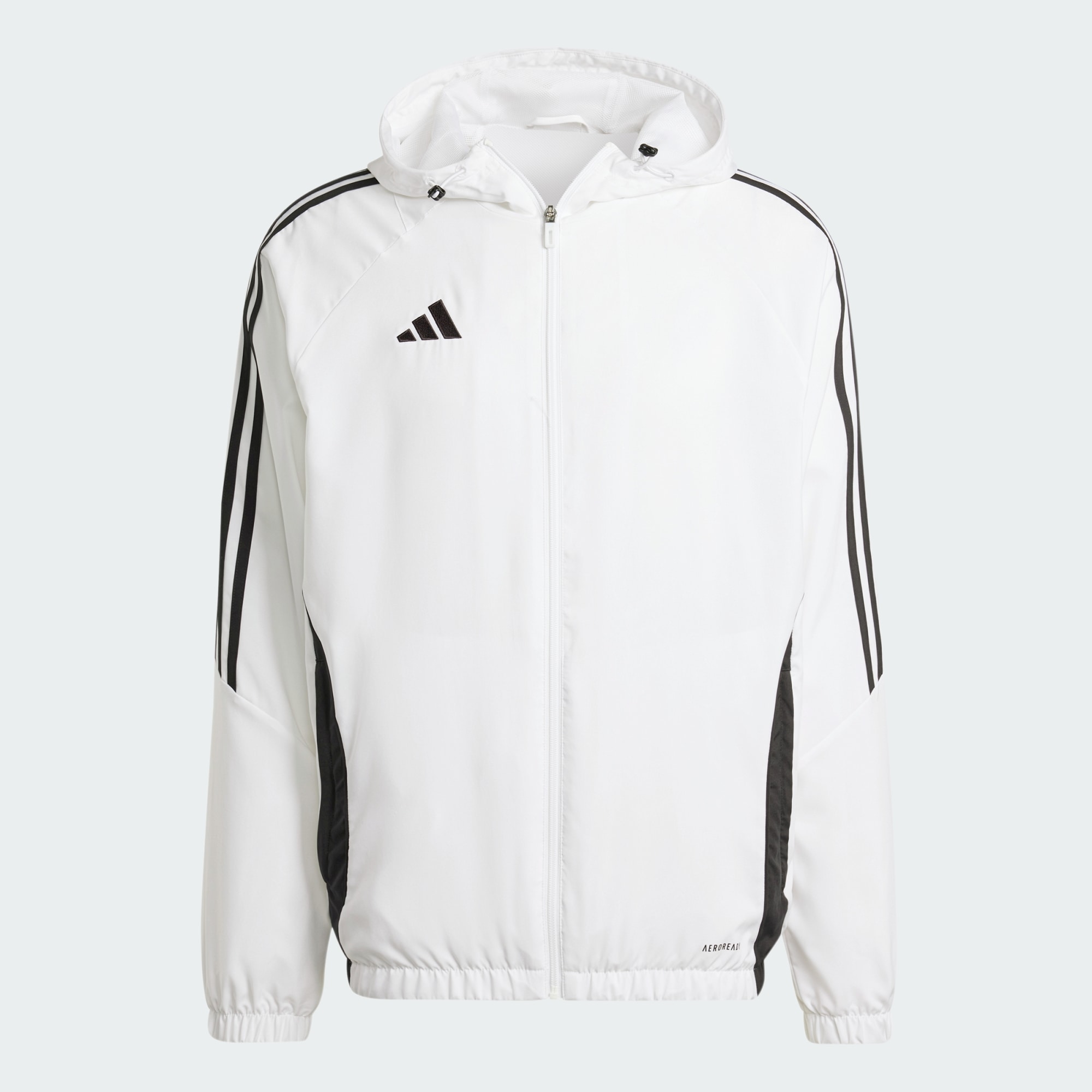 Yeezy white adidas dinged windbreaker